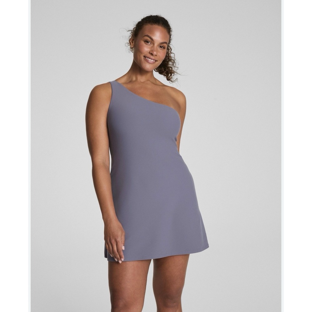 Spanx Dress Size 3X‎ Purple OnForm Asymmetrical Smoothing Lined Shorts Pocket